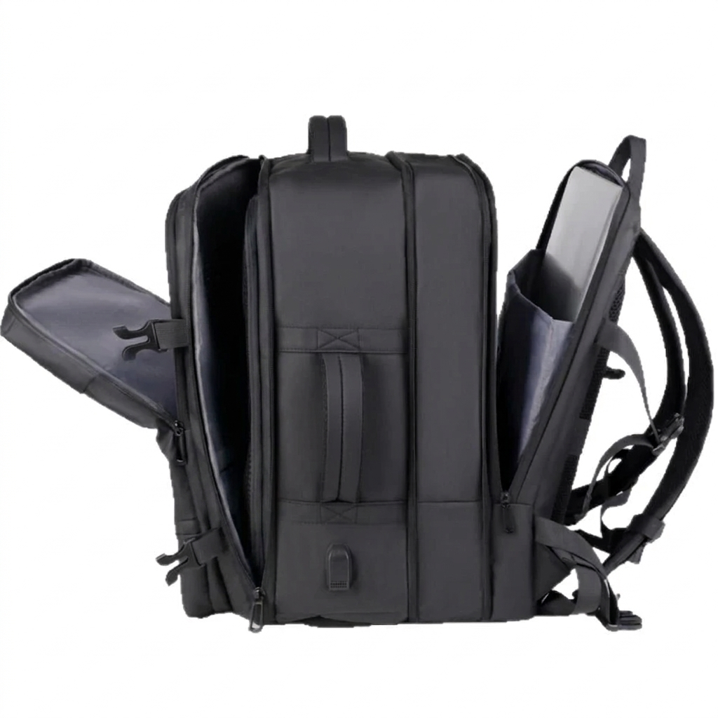 Mochila Viajera ejecutiva para Cabina (Negro) - Shao Long