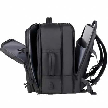Mochila Viajera ejecutiva para Cabina (Negro) - Shao Long