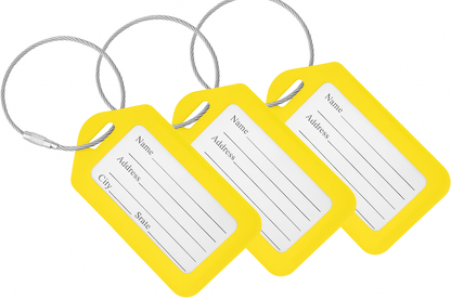 Identificador etiqueta para Maleta y Mochila SMALL (Pack x3)