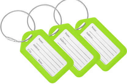 Identificador etiqueta para Maleta y Mochila SMALL (Pack x3)