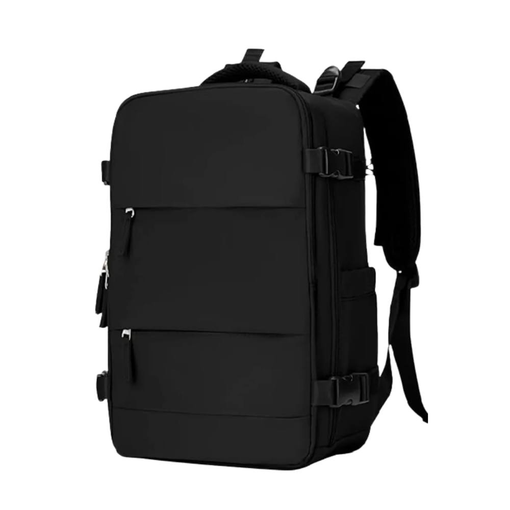 Mochila Viajera básica (Negro)