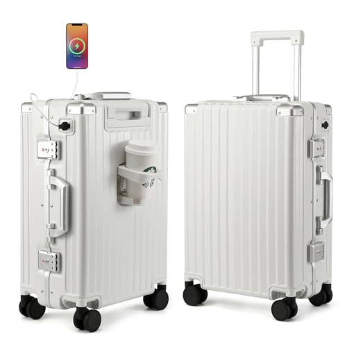 Maleta porta laptop para cabina (Blanco) - SMART