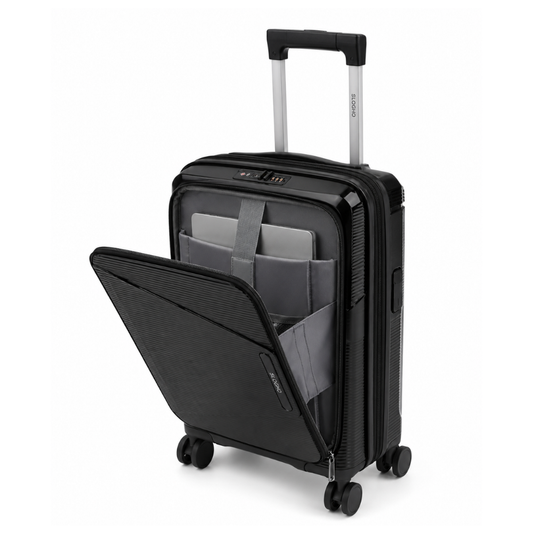 Maleta para cabina porta laptop (Negro) - SLOGHO