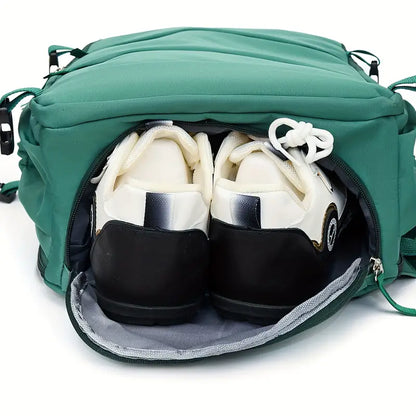 Mochila Viajera básica con bolsa de compresión (Negro) - AIRBAG