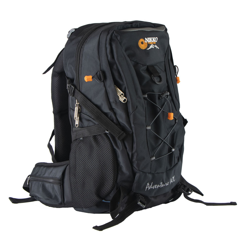 Mochila Outdoor Adventure 40 litros (Negro) - Nikko Equipment