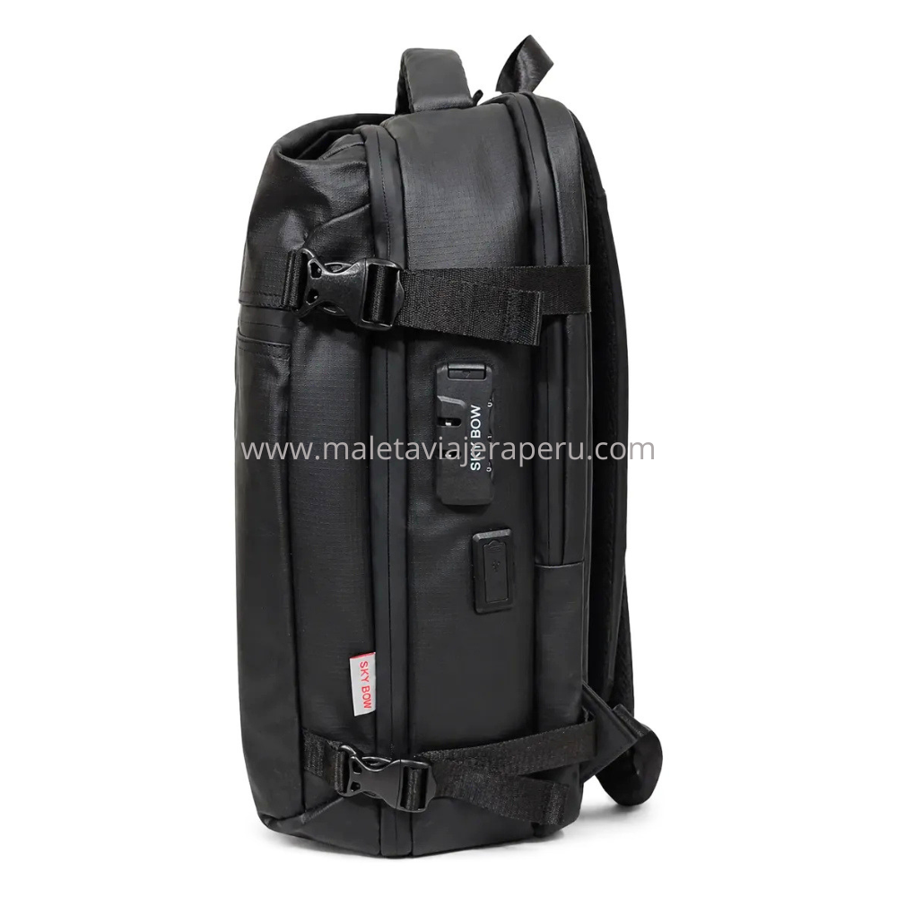 Mochila Urbana Multifuncional (Negro) - Sky Bow