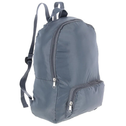 Mochila Plegable para Viajes (Plomo)