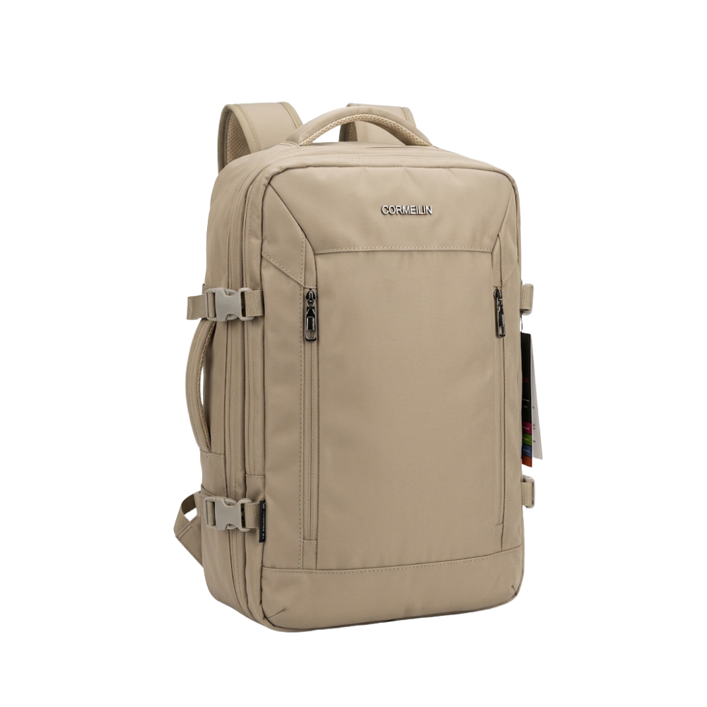 Mochila Viajera Portalaptop (Beige) - Cormeilin
