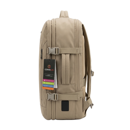 Mochila Viajera Portalaptop (Beige) - Cormeilin