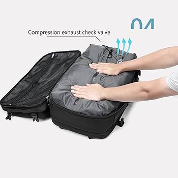 Mochila Viajera Airbag con bolsa compresora (Verde)