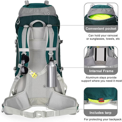 Mochila Outdoor Advance 70 litros (Negro) - NEVO RHINO