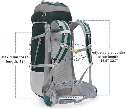 Mochila Outdoor Advance 70 litros (Verde) - NEVO RHINO