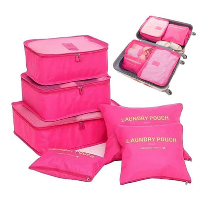 Clothes Organizer for Suitcases (Fuchsia)