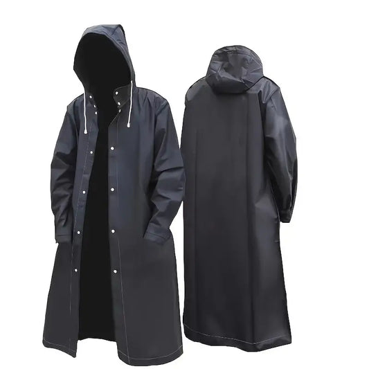 Poncho impermeable para lluvia abierto