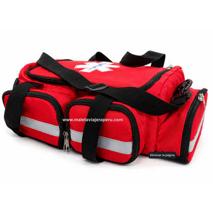 Maleta de Emergencia Profesional para Primeros Auxilios (Mediano)