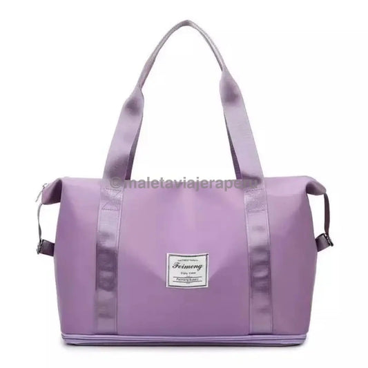 Bolso Multifuncional Expandible - Púrpura