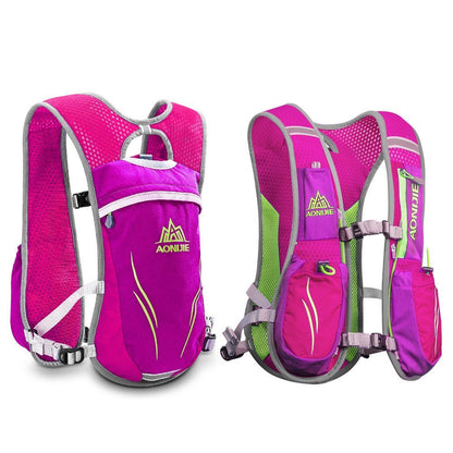 Chaleco hidratación + Bolsa de Agua E885 (Rosado) - Aonijie - Tienda Maleta Viajera Perú - Backpacks