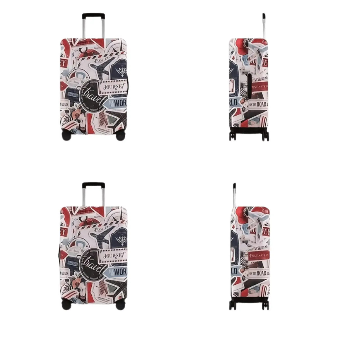 Funda protectora elástica para maleta de cabina (Estampas) - Maleta
