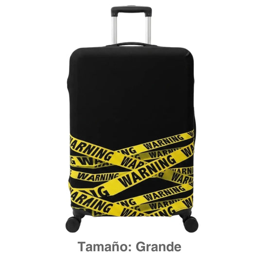 Funda protectora elástica para maleta grande (Warning Solo) - Maleta