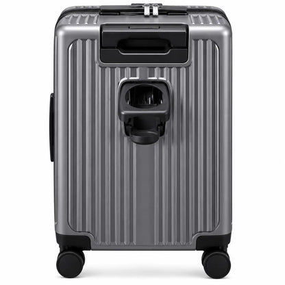 Maleta para cabina porta laptop (Plomo) - SMART