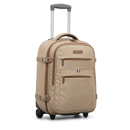 Mochila portalaptop con ruedas - CORMEILIN - Beige