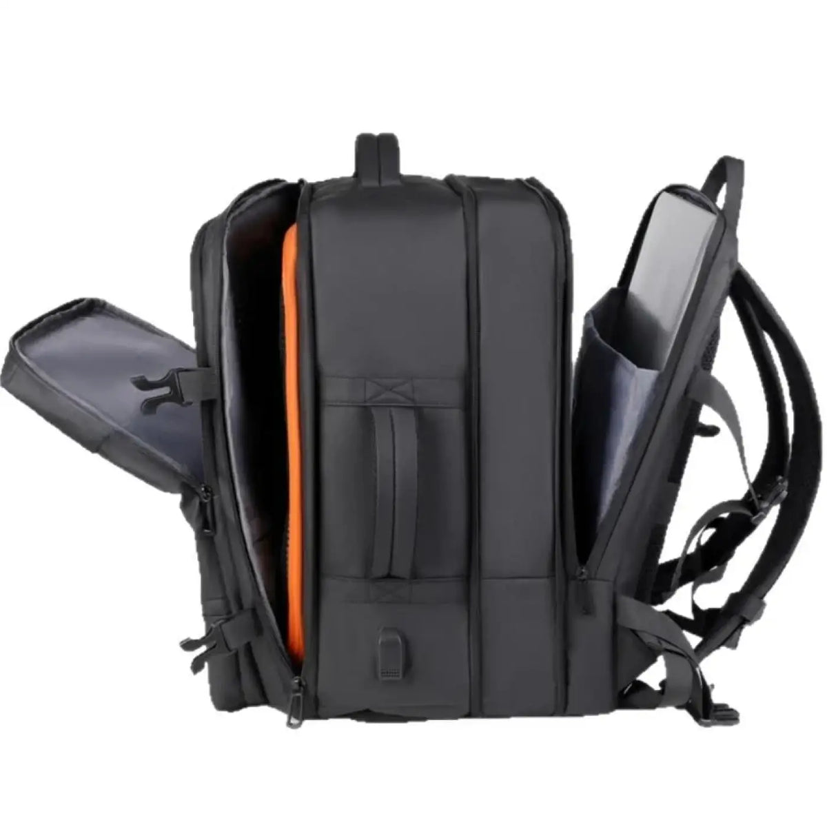 Mochila Viajera Ejecutiva para Cabina (Negro)