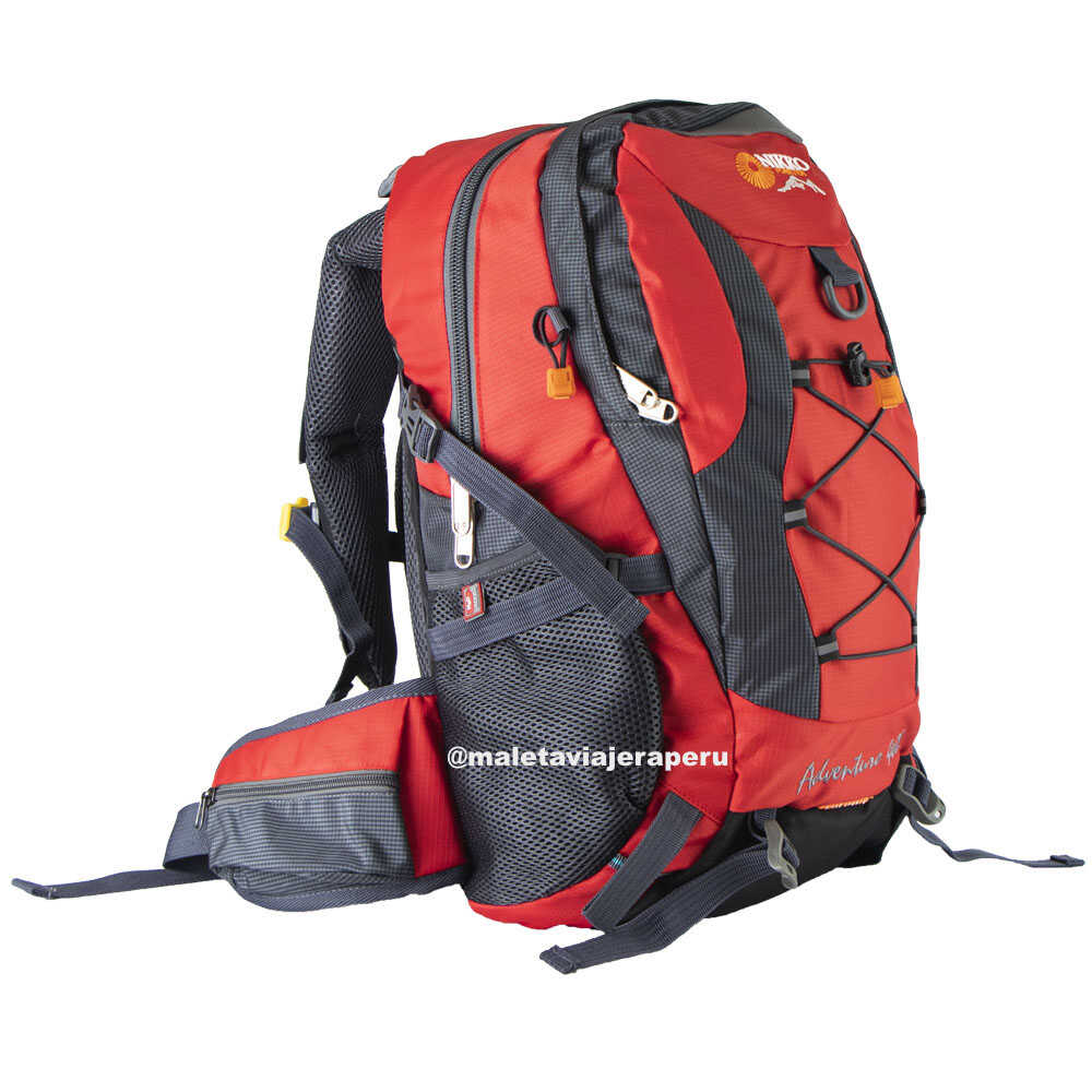 Mochila Outdoor Adventure 40 litros (Rojo) - Nikko Equipment