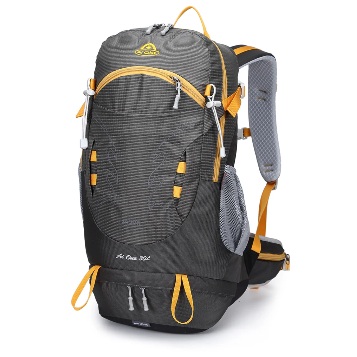 Mochila Outdoor Jason 30 LITROS (Plomo) - AI ONE