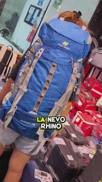 Mochila Outdoor Advance 70 litros (Negro) - NEVO RHINO