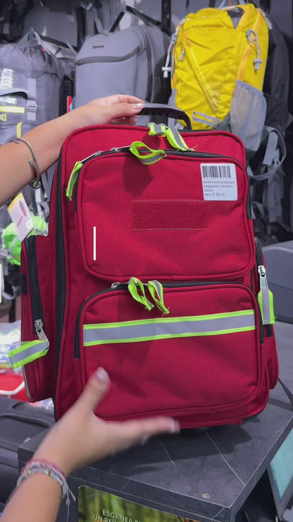 Mochila Profesional para Emergencias Primeros Auxilios y Rescate