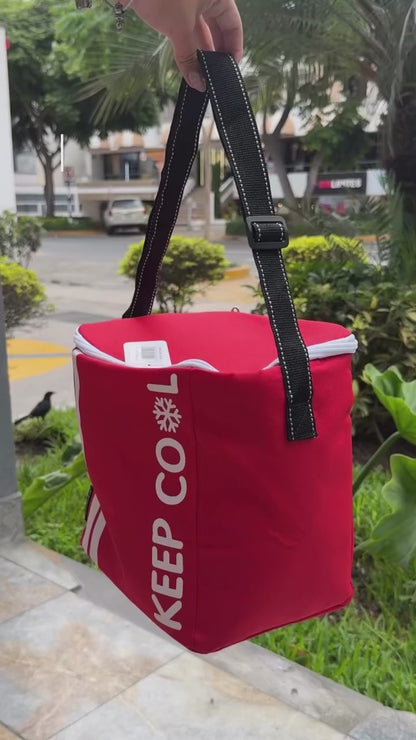 Cooler portátil térmico para playa, picnic y viajes