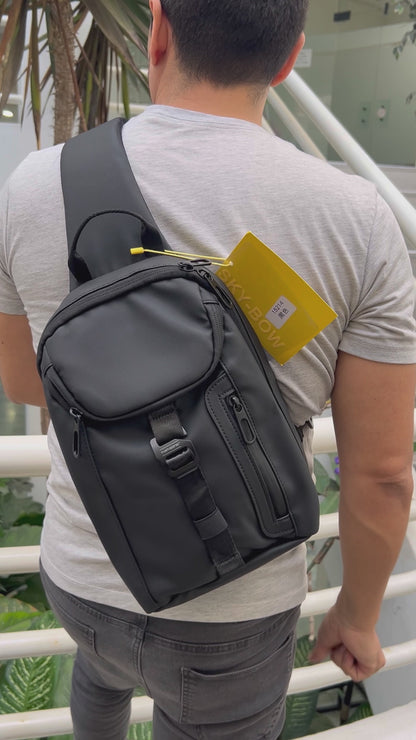 Pechera morral urbano Tian Gong (Negro) - SKY BOW