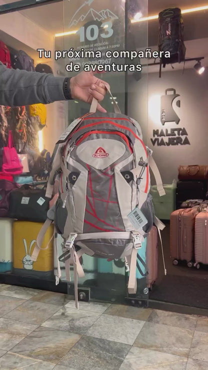 Mochila Outdoor 30 Litros (Plomo) - AI ONE