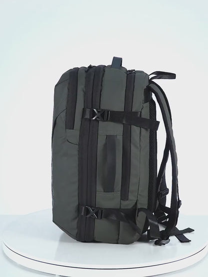 Mochila Viajera Airbag con bolsa compresora (Verde)