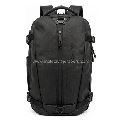 Mochila Viajera Urbana Multifuncional (Negro) - Sky Bow